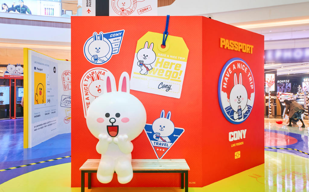 LINE FRIENDS快樂旅行快閃店活動策劃精彩亮相，開啟春日好時光